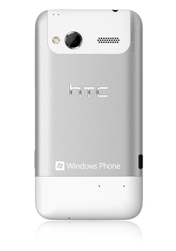 HTC Radar white silver