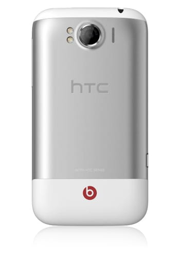 HTC Sensation XL inkl. In Ear Beats Headset white