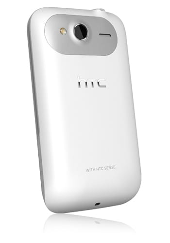HTC Wildfire S white silver