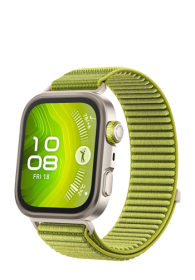 Huawei Watch Fit 4 Pro Smartwatch Green, 55020EYN, (Seiya-B29F)