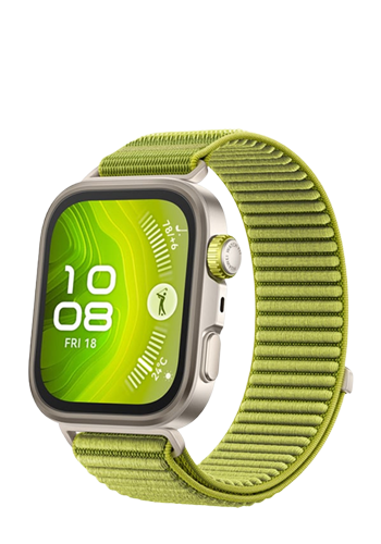 Huawei Watch Fit 4 Pro Smartwatch Green, 55020EYN, (Seiya-B29F)