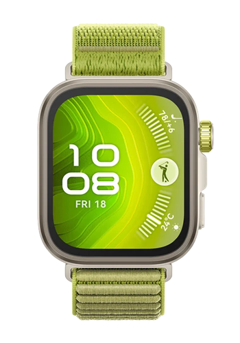 Huawei Watch Fit 4 Pro Smartwatch Green, 55020EYN, (Seiya-B29F)