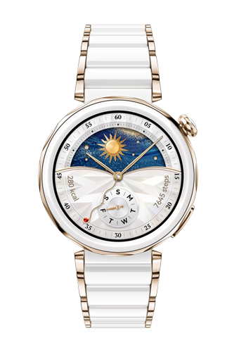 Huawei WATCH GT 5 Pro, 42mm Ceramic White, 55020DRC