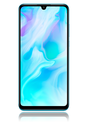 Huawei P30 Lite Dual-Sim 128GB, Peacock Blue, B-Ware (Wie neu)