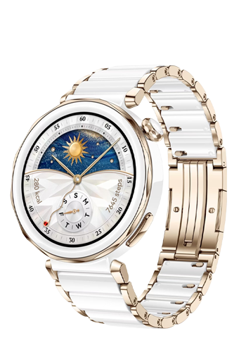 Huawei WATCH GT 5 Pro, 42mm Ceramic White, 55020DRC