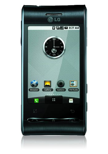 LG GT540 OPTIMUS silver