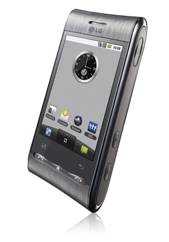 LG GT540 OPTIMUS silver