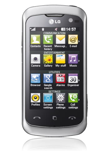LG KM570 Arena II black ash