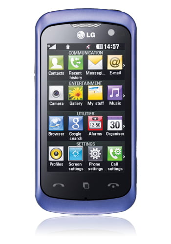 LG KM570 Arena II purple