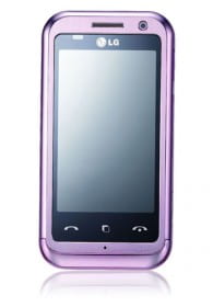 LG KM900 Arena pink