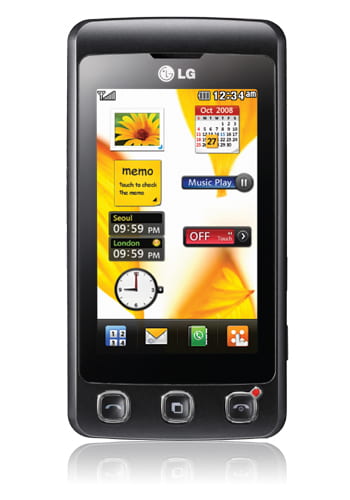 LG KP500 Cookie black