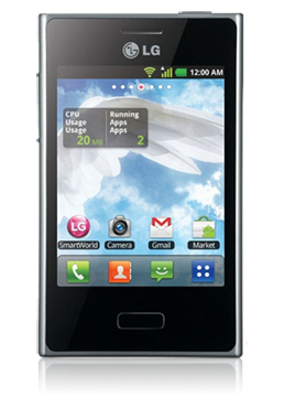 LG Optimus L3 white, E400