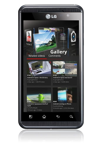 LG P920 OPTIMUS 3D black, Netzbetreiber-Ware