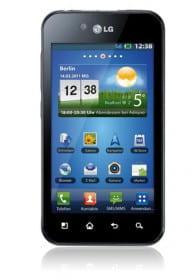 LG P970 Optimus Black black