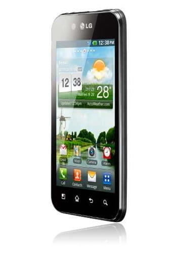 LG P970 Optimus Black black