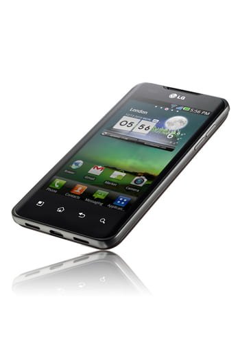 LG P990 Optimus Speed brown