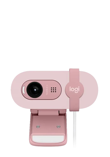Logitech BRIO 100 Full HD-Webcam Rose, 960-001623