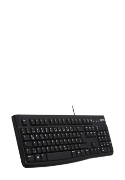 Logitech K120 Business Tastatur Corded USB Keyboard Black, Quertz, 920-002516