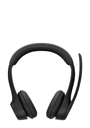 Logitech Zone 300 Wireless Bluetooth Headset With Noise-Cancelling Microphone Black, 981-001407