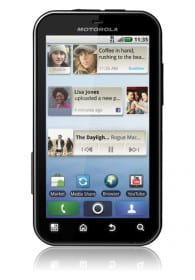 Motorola DEFY black white