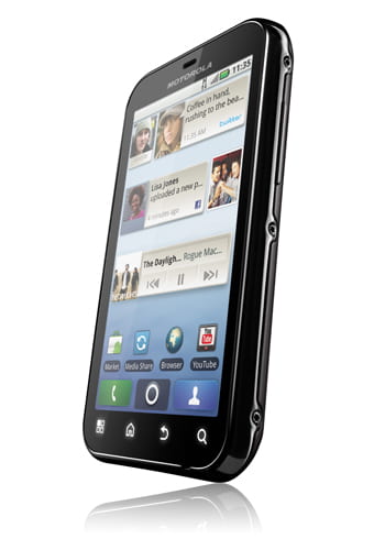 Motorola DEFY black white