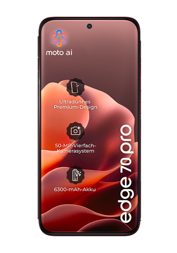 Motorola Moto Edge 70 Pro 256GB, 8GB RAM, Zinfandel
