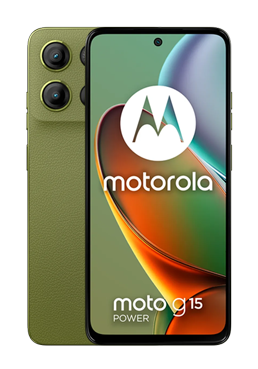 Motorola Moto G15 Power 4G 256GB, 8GB RAM, Laguna Green