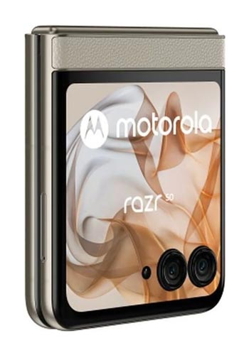 Motorola Razr 50 256GB, 8GB RAM, Beach Sand