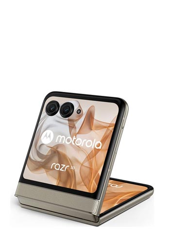Motorola Razr 50 256GB, 8GB RAM, Beach Sand