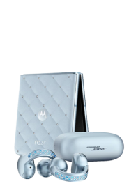 Motorola Razr 60 + loops powered by bose swarowski 256GB, 8GB RAM, Ice Melt