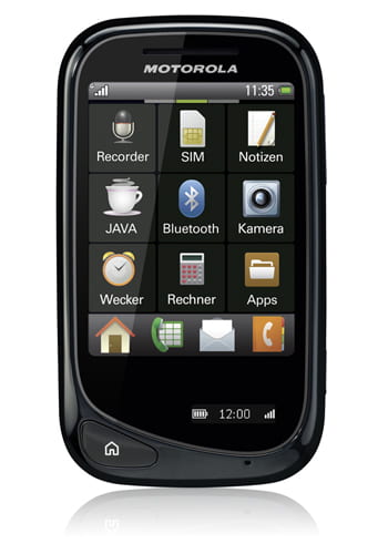 Motorola Wilder licorice and classic gray
