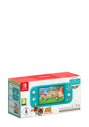 Nintendo Switch Lite Animal Crossing: New Horizons (Timmy & Tommy Aloha Edition) 32GB, Türkis