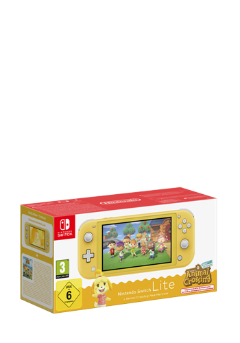 Nintendo Switch Lite Animal Crossing: New Horizons Yellow