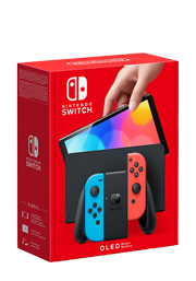 Nintendo Switch OLED 64GB, Red/Blue