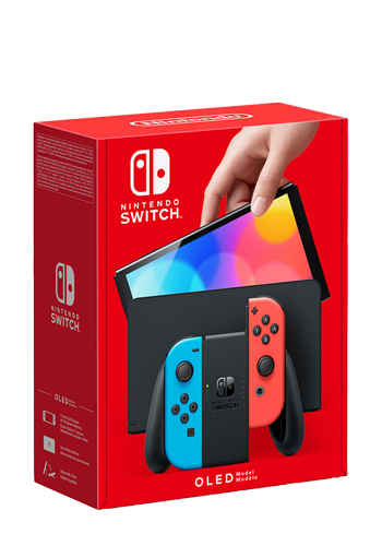 Nintendo Switch OLED Red/Blue