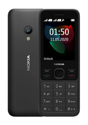 Nokia 150 Dual SIM 4MB RAM, 4MB, Black