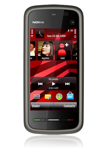Nokia 5230 Navigation Edition black red