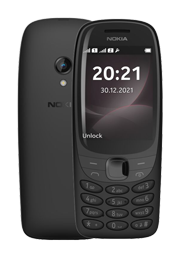 Nokia 6310 (2021) Dual SIM 8MB, Black