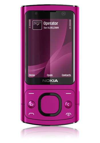 Nokia 6700 slide pink