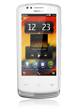Nokia 700 white silver
