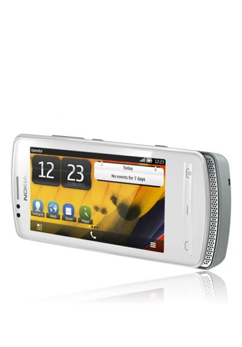 Nokia 700 white silver