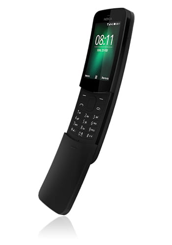 Nokia 8110 4G (2018) Dual-SIM 4GB, Traditional Black