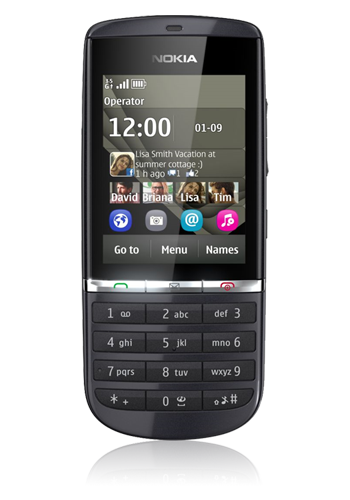 Nokia Asha 300 graphite