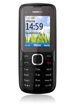 Nokia C1-01 dark grey