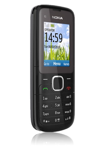 Nokia C1-01 dark grey