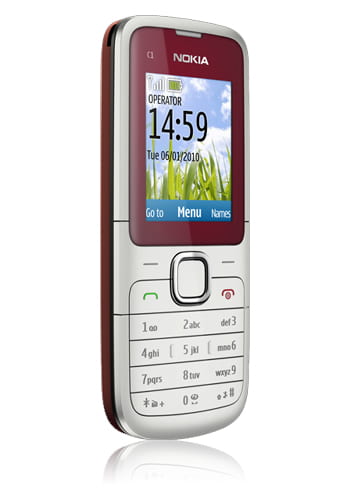 Nokia C1-01 red