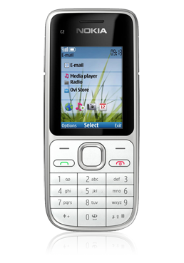 Nokia C2-01 silver