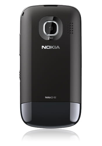 Nokia C2-02 chrome black