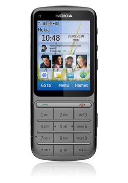 Nokia C3-01.5 Touch and Type warm grey