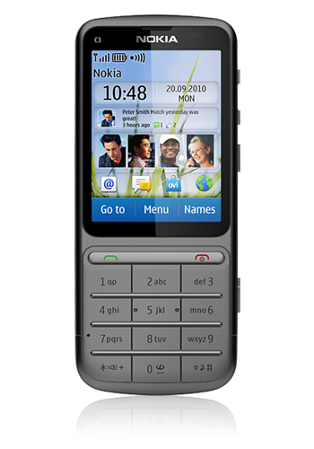 Nokia C3-01.5 Touch and Type warm grey